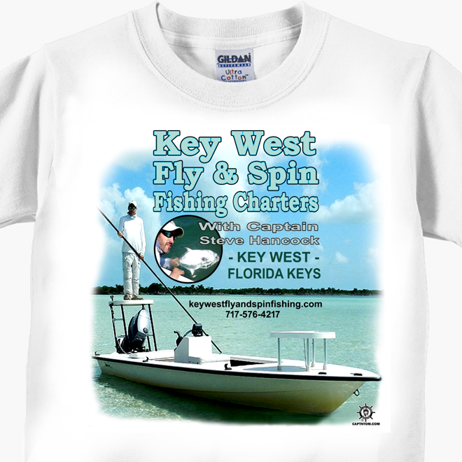 Key West Fly & Spin Fishing Charters T-Shirt