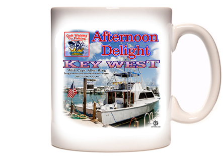 Afternoon Delight Fishing Charters Coffee Mug