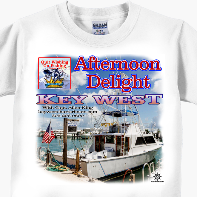 Afternoon Delight Fishing Charters T-Shirt