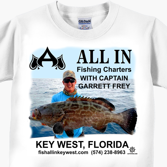 All In Fishing Charters T-Shirt
