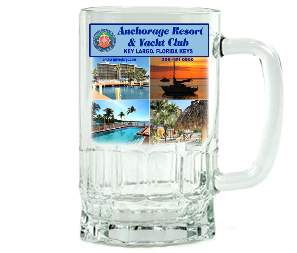 Anchorage Resort & Yacht Club Beer Mug