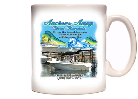 Anchors Away Boat Rentals Coffee Mug
