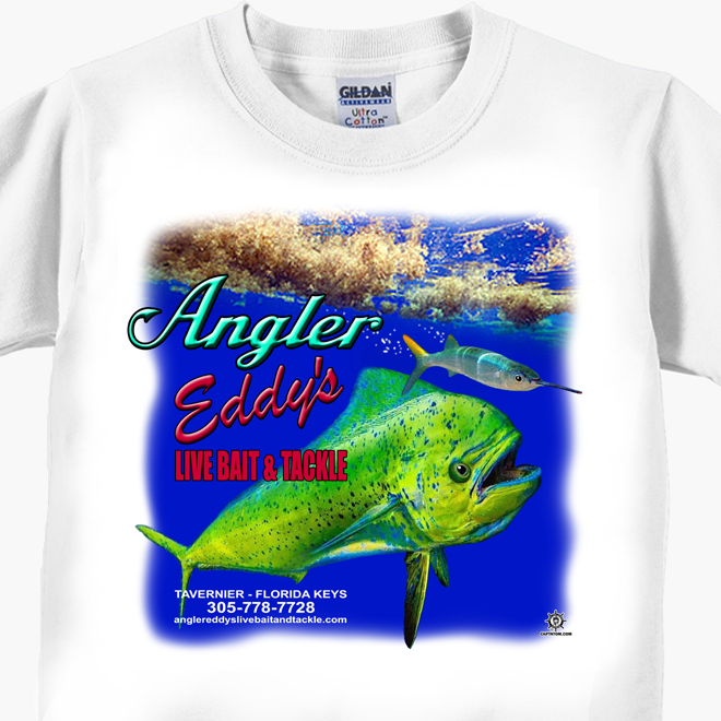Angler Eddy’s Live Bait & Tackle T-Shirt