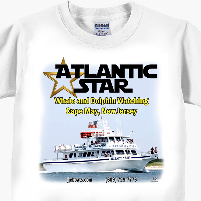 Atlantic Star Whale and Dolphin Watching T-Shirt