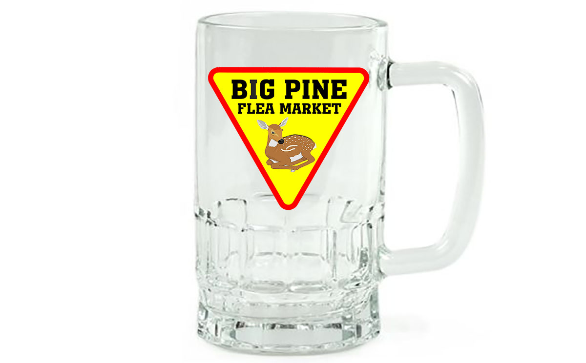 Big Pine Flea Market Beer Mug