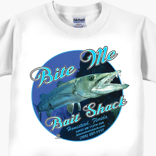Bite Me Bait Shack T-Shirts