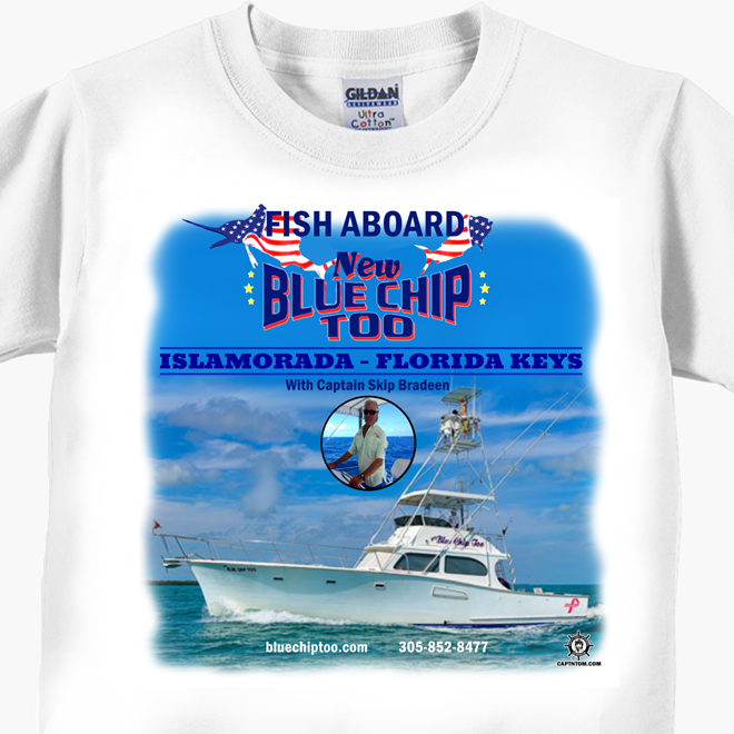 Blue Chip Too Charters T-Shirt