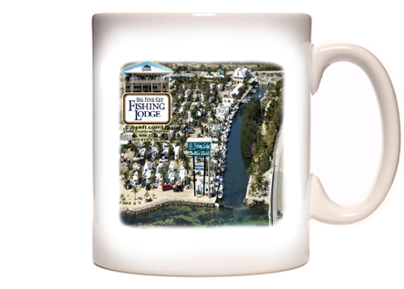 Big Pine Key Fishing Lodge - Design 2 - Coffee Mug