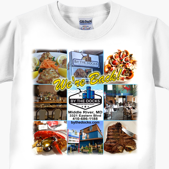 By The Docks - We're Back T-Shirts