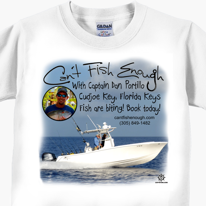 Can't Fish Enough T-Shirt