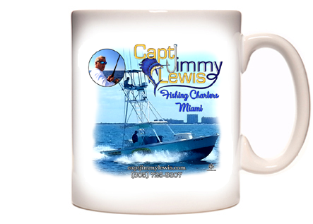 Captain Jimmy Lewis Fishing Charters Coffee Mug