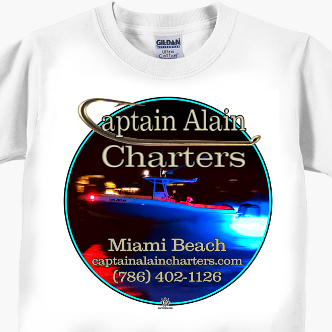 Captain Alain Charters T-Shirt