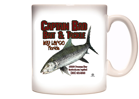 Captain Bad Bait & Tackle Coffee Mug