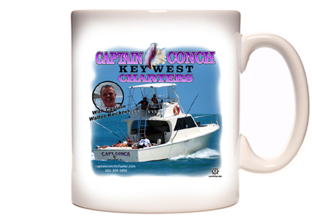 Captain Conch Charters Coffee Mug