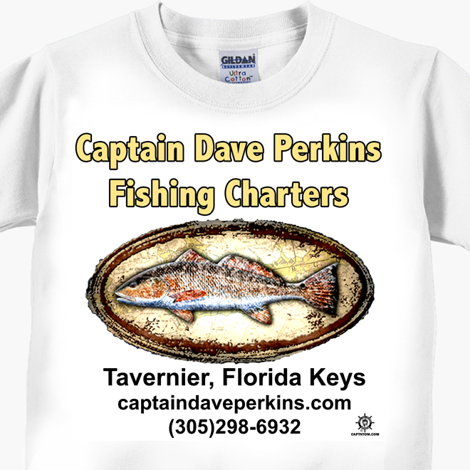 Captain Dave Perkins Fishing Charters T-Shirt