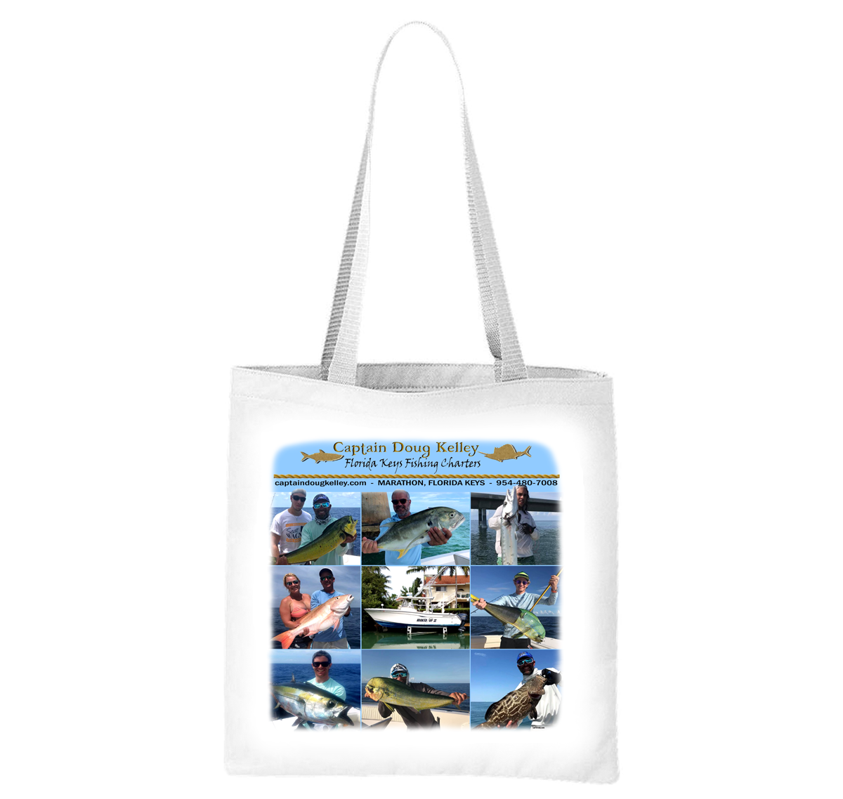 Captain Doug Kelley Florida Keys Fishing Charters Liberty Bag