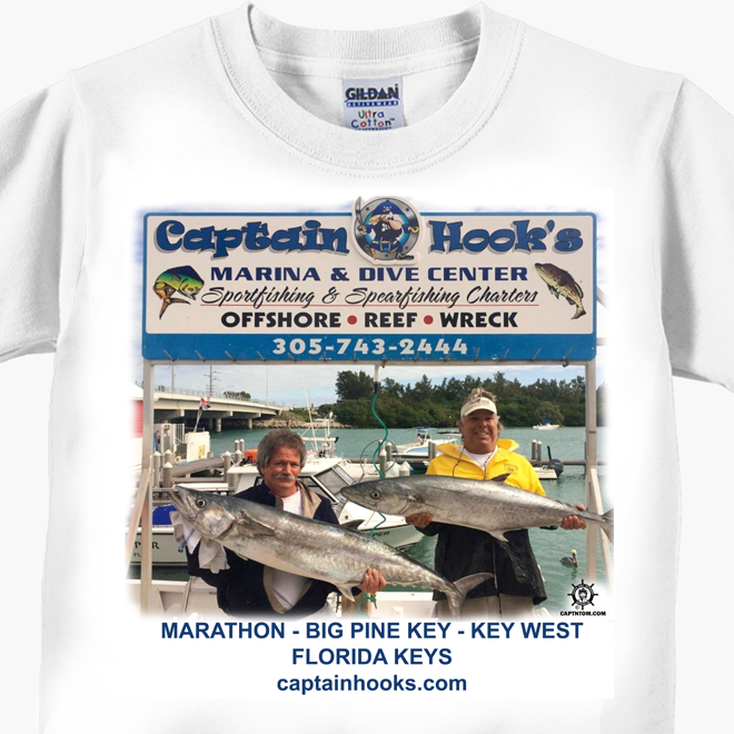 Captain Hooks Marina & Dive Center T-Shirt