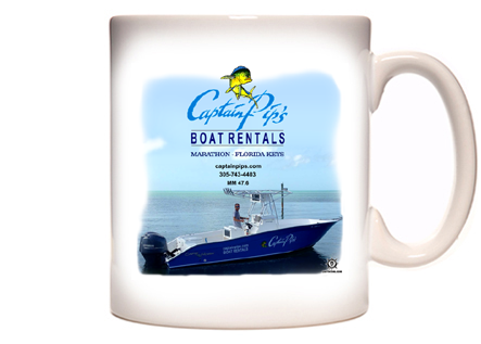 Captain Pip's Boat Rentals Coffee Mug