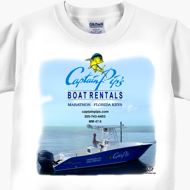 Captain Pip's Boat Rentals T-Shirt