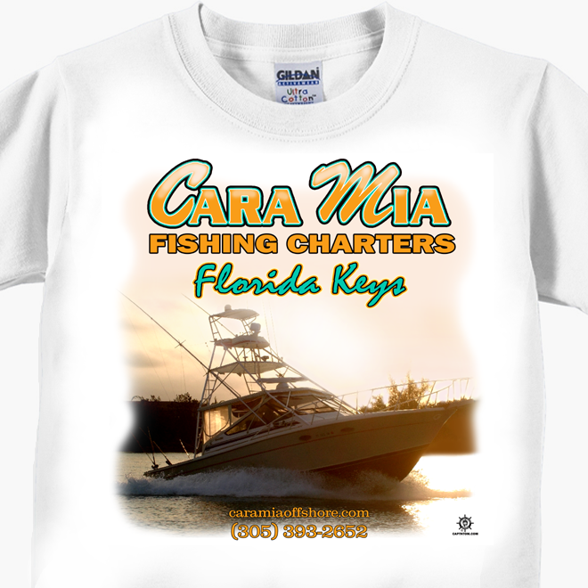 Cara Mia Fishing Charters T-Shirt