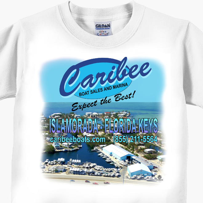 Caribee Boat Sales and Marina T-Shirt