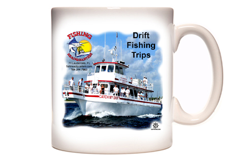 Catch My Drift Fishing Trips Coffee Mug