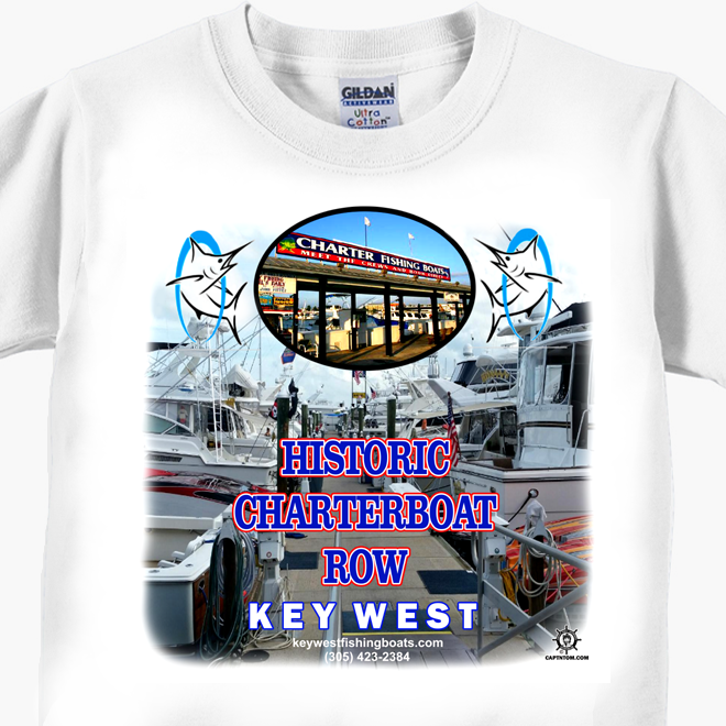 Historic Charter Boat Row T-Shirt