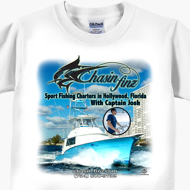 Chasin Finz Sport Fishing Charters T-Shirt