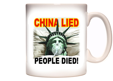 China Lied - People Died! - Coronavirus Covid-19 Coffee Mug