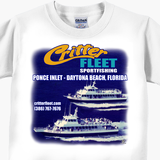 Critter Fleet Sport Fishing T-Shirts and More, (Special Invitation