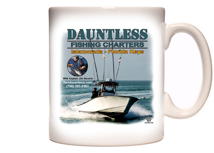 Dauntless Fishing Charters Coffee Mug