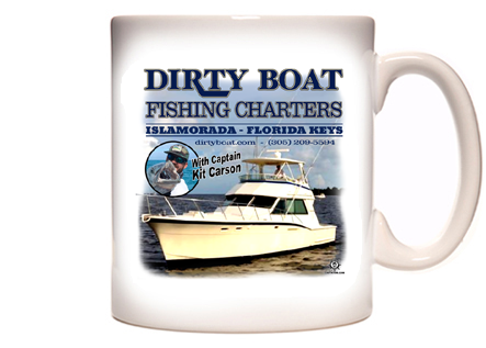 Dirty Boat Fishing Charters Coffee Mug