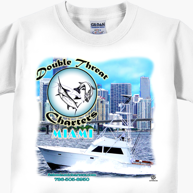 Double Threat Fishing Charters T-Shirts