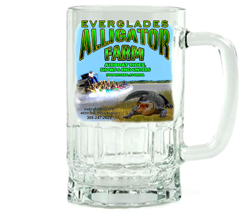 Everglades Alligator Farm Beer Mug