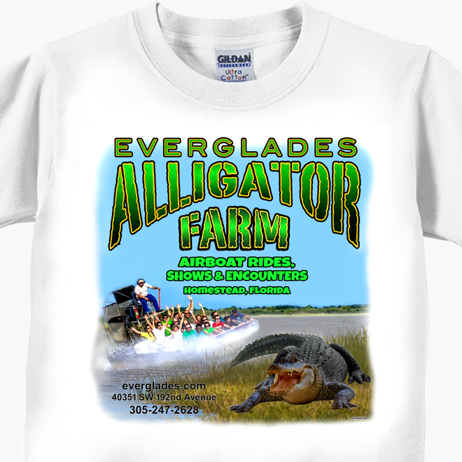Everglades Alligator Farm T-Shirts
