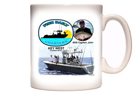 Fish Daily Charters Coffee Mug