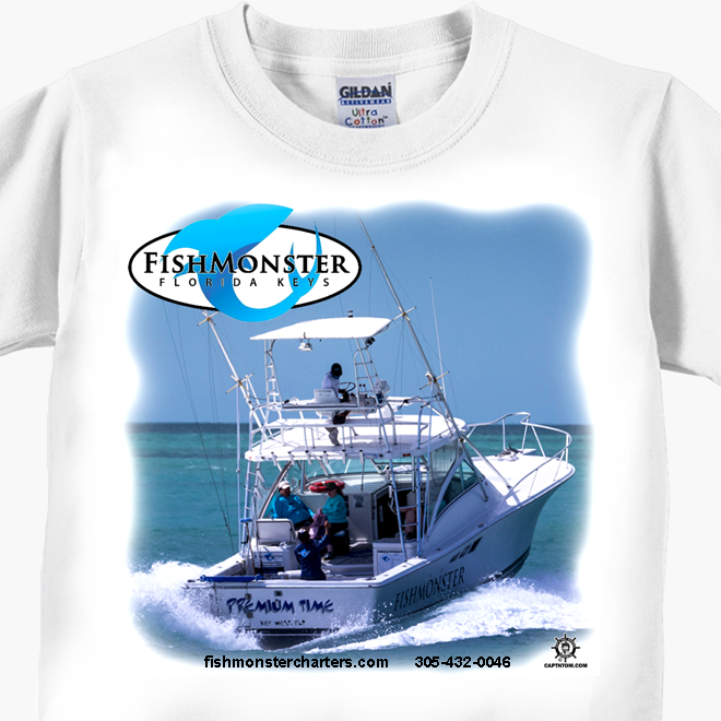 Fish Monster Fishing Charters T-Shirt