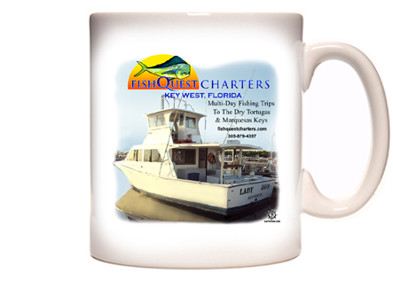 Fish Quest Charters Coffee Mug