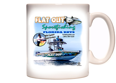Flat Out Sportfishing Coffee Mug