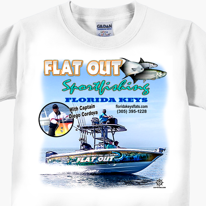 Flat Out Sportfishing T-Shirt