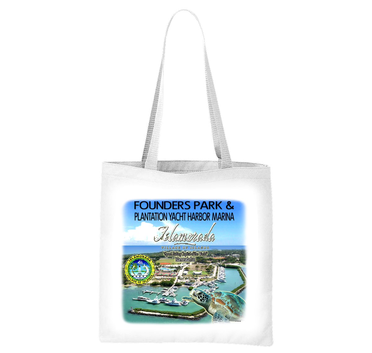 Founders Park & Plantation Yacht Harbor Marina Liberty Bag