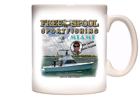 Free Spool Sportfishing Coffee Mug