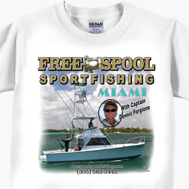 Free Spool Sportfishing T-Shirts