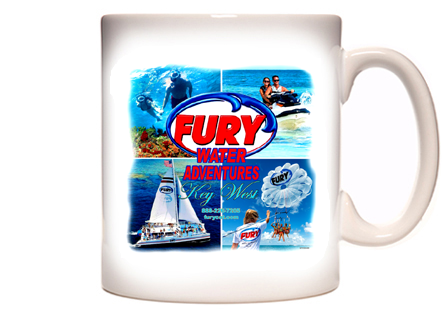 Fury Water Adventures Key West Coffee Mug