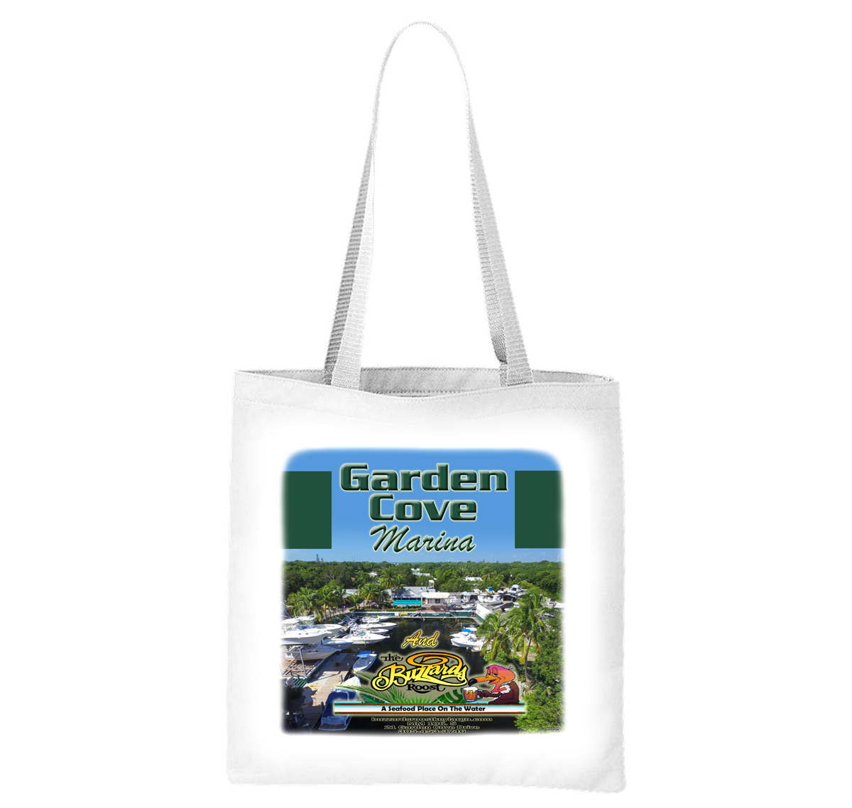 Garden Cove Marina & Buzzard’s Roost Restaurant Liberty Bag