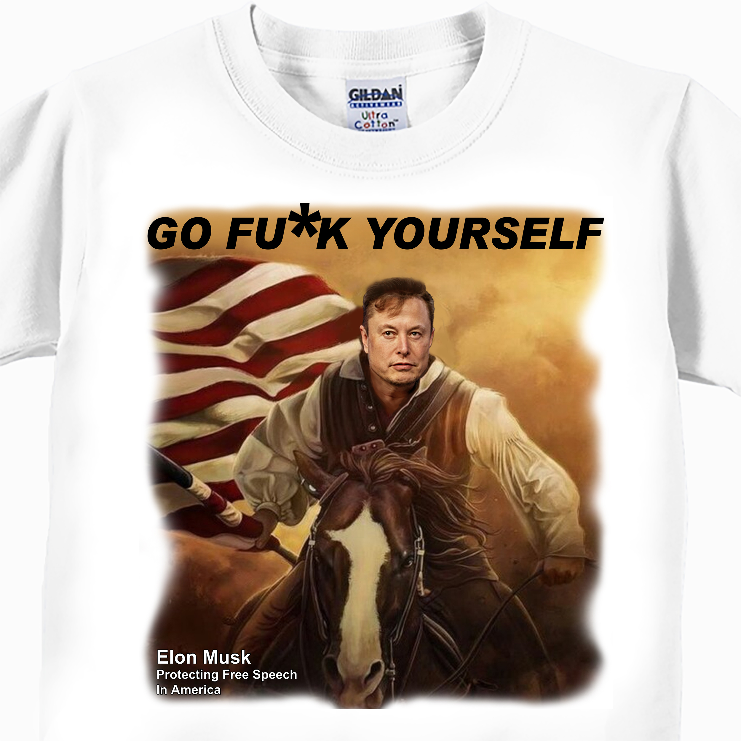Elon Musk - Go Fu*k Yourself T-Shirt