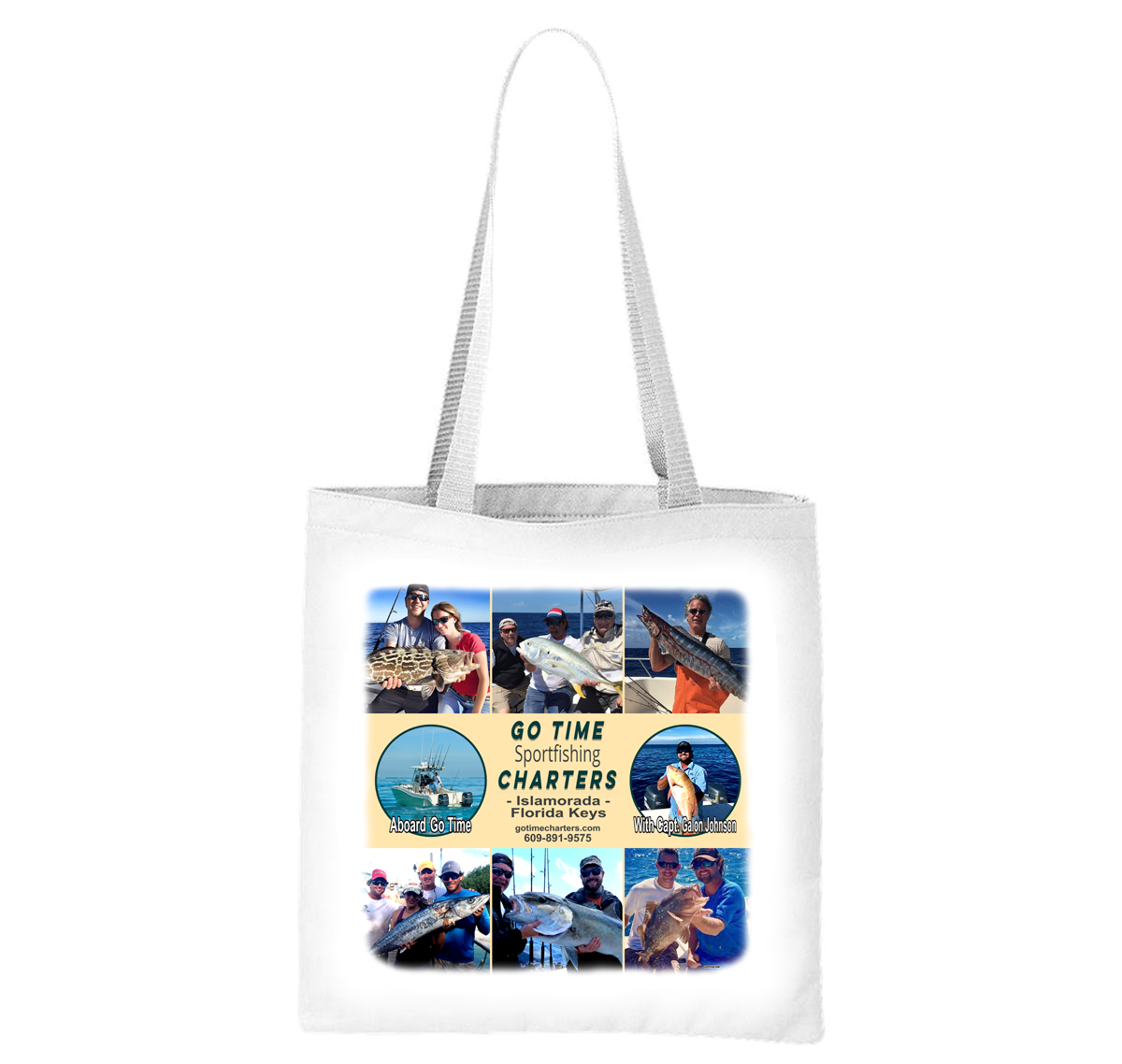 Go Time Sportfishing Charters Liberty Bag