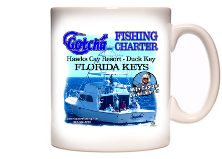 Gotcha Fishing Charter Coffee Mug