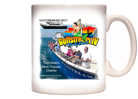Gulfstream IV Partyboat Coffee Mug