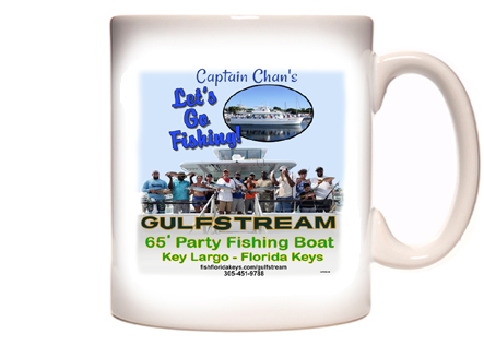 Gulfstream Party Fishing Boat Coffee Mug